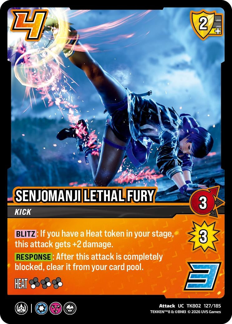 Image for Senjomanji Lethal Fury (TK802 127/185) (TEKKEN 8) (TK8) - UniVersus