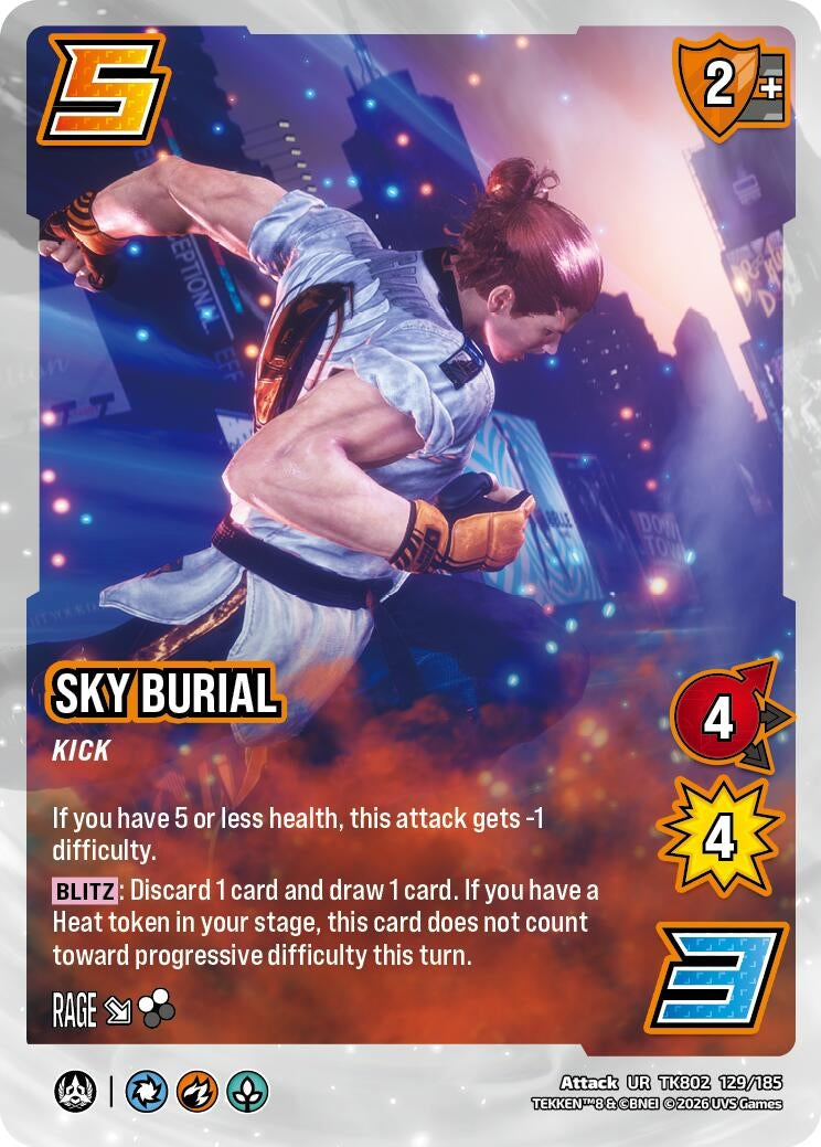 Image for Sky Burial (TK802 129/185) (TEKKEN 8) (TK8) - UniVersus