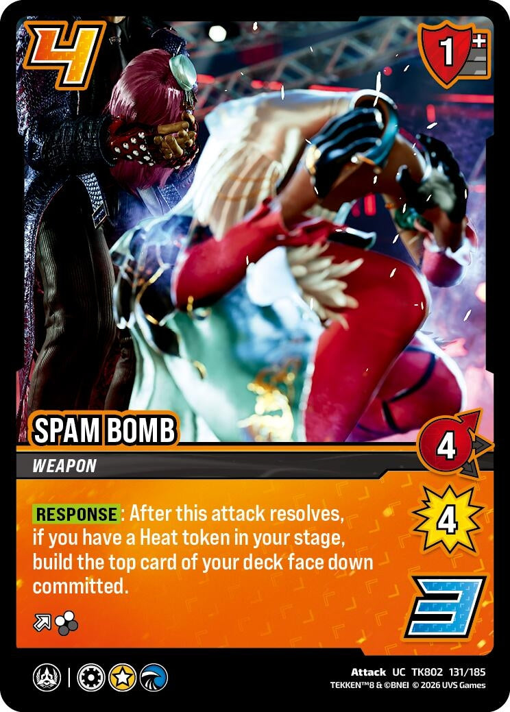 Image for Spam Bomb (TK802 131/185) (TEKKEN 8) (TK8) - UniVersus