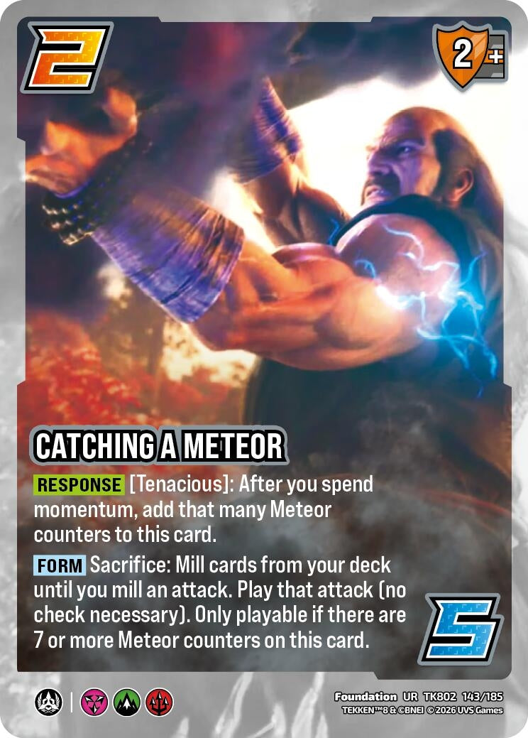 Image for Catching a Meteor (TK802 143/185) (TEKKEN 8) (TK8) - UniVersus