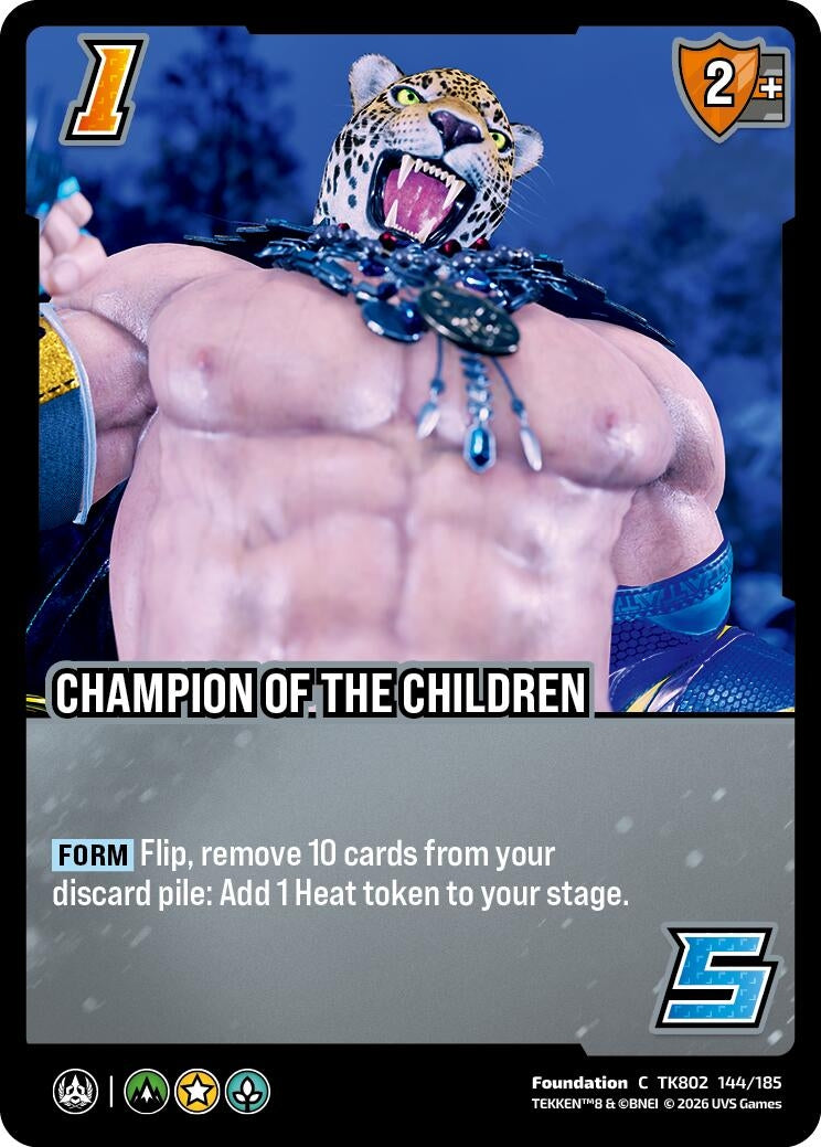 Image for Champion of the Children (TK802 144/185) (TEKKEN 8) (TK8) - UniVersus