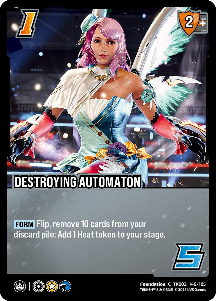 Image for Destroying Automaton (TK802 146/185) (TEKKEN 8) (TK8) - UniVersus
