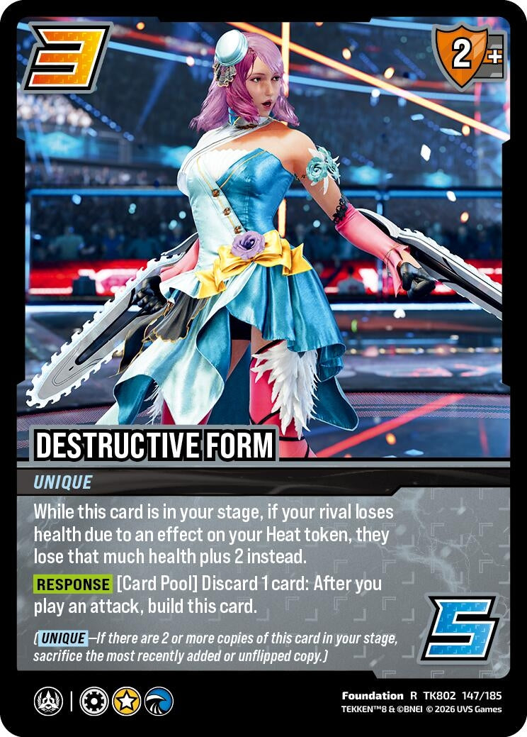 Image for Destructive Form (TK802 147/185) (TEKKEN 8) (TK8) - UniVersus