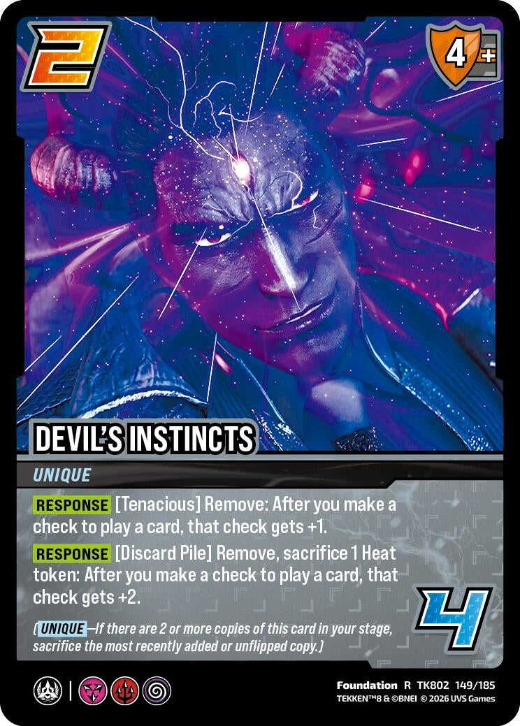 Image for Devil's Instincts (TK802 149/185) (TEKKEN 8) (TK8) - UniVersus