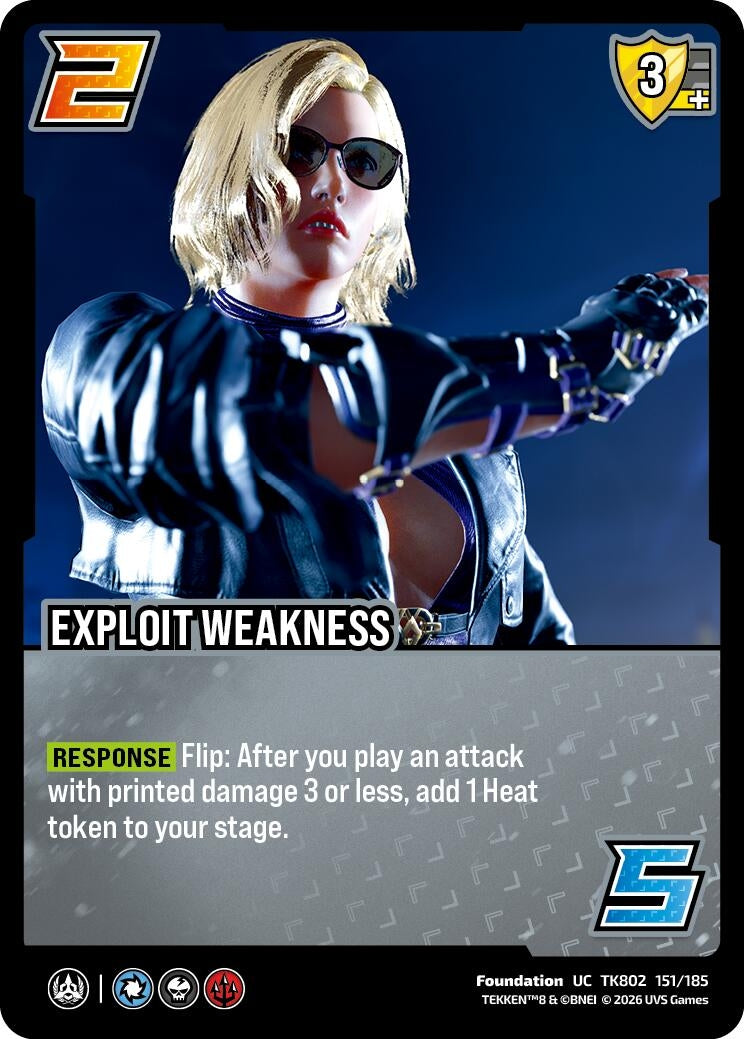 Image for Exploit Weakness (TK802 151/185) (TEKKEN 8) (TK8) - UniVersus