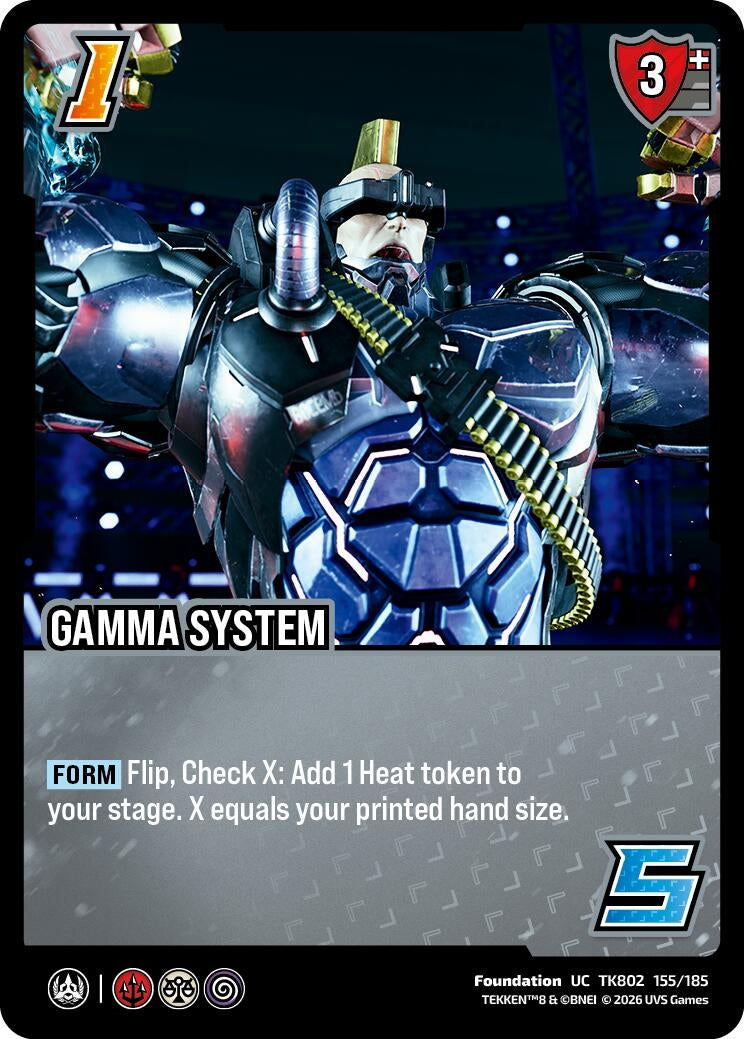 Image for Gamma System (TK802 155/185) (TEKKEN 8) (TK8) - UniVersus