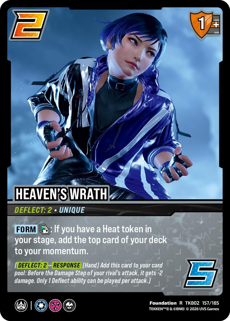 Image for Heaven's Wrath (TK802 157/185) (TEKKEN 8) (TK8) - UniVersus