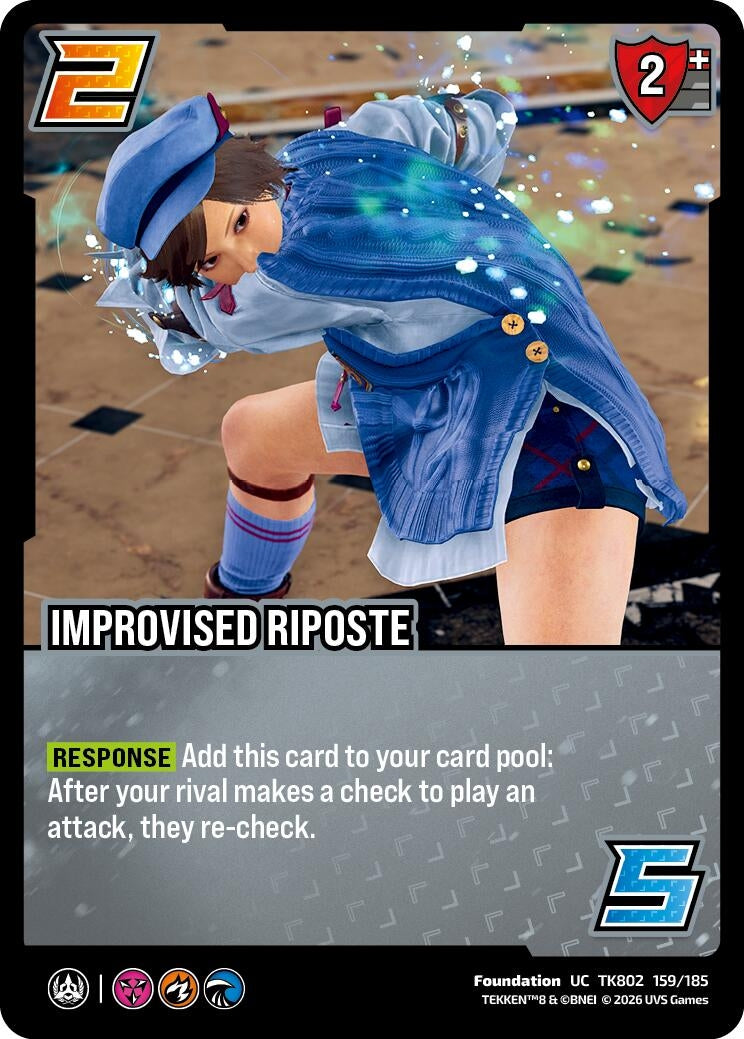 Image for Improvised Riposte (TK802 159/185) (TEKKEN 8) (TK8) - UniVersus