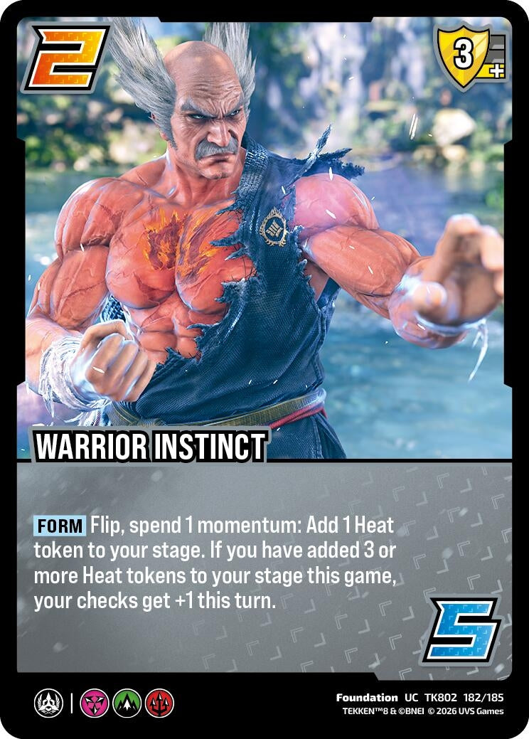 Image for Warrior Instinct (TK802 182/185) (TEKKEN 8) (TK8) - UniVersus