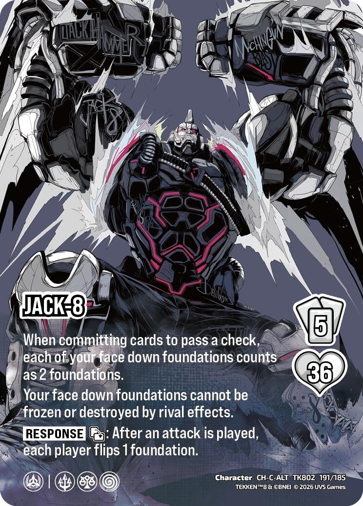 Image for Jack-8 (Alternative Art) (TK802 191/185) (TEKKEN 8) (TK8) - UniVersus