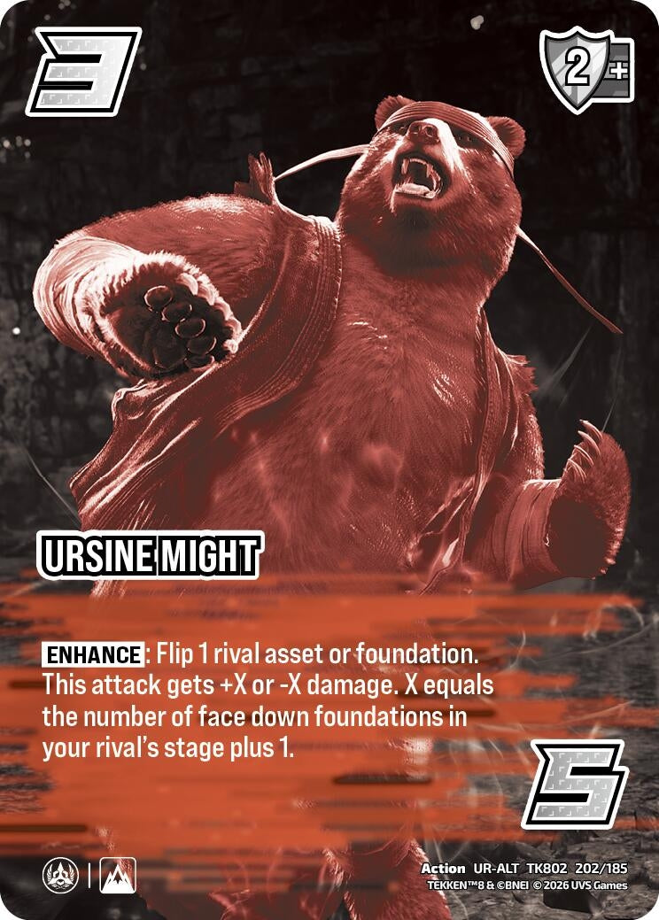 Image for Ursine Might (Alternative Art) (TK802 202/185) (TEKKEN 8) (TK8) - UniVersus