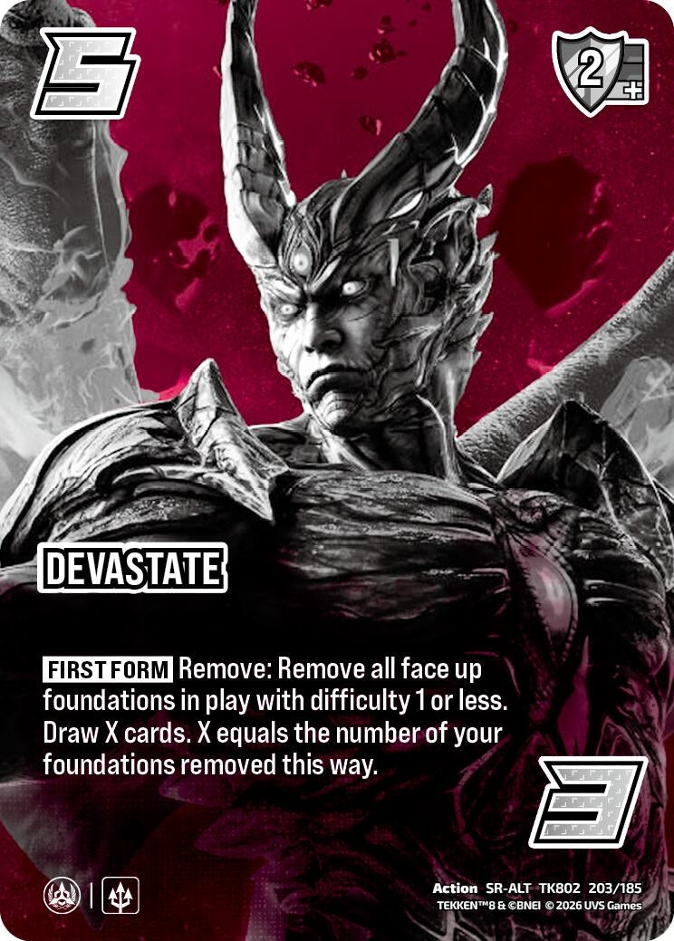 Image for Devastate (Alternative Art) (TK802 203/185) (TEKKEN 8) (TK8) - UniVersus