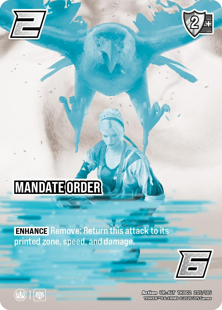 Image for Mandate Order (Alternative Art) (TK802 205/185) (TEKKEN 8) (TK8) - UniVersus