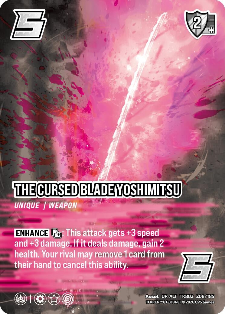 Image for The Cursed Blade Yoshimitsu (Alternative Art) (TK802 208/185) (TEKKEN 8) (TK8) - UniVersus