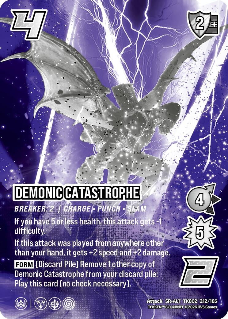 Image for Demonic Catastrophe (Alternative Art) (TK802 212/185) (TEKKEN 8) (TK8) - UniVersus