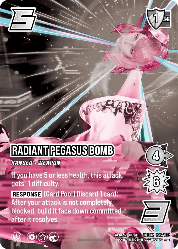 Image for Radiant Pegasus Bomb (Alternative Art) (TK802 215/185) (TEKKEN 8) (TK8) - UniVersus