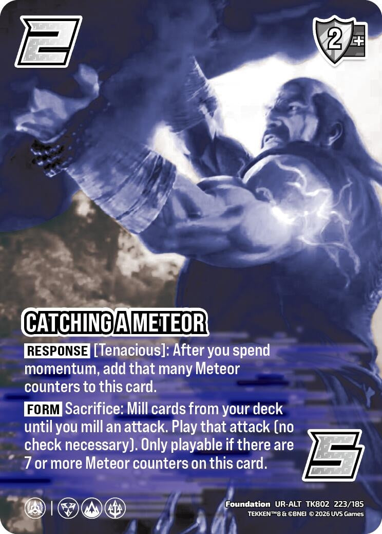 Image for Catching a Meteor (Alternative Art) (TK802 223/185) (TEKKEN 8) (TK8) - UniVersus