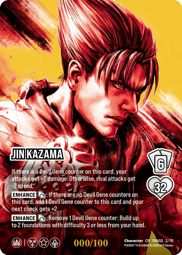 Image for Jin Kazama (CR) (TK802 2/10) (TEKKEN 8) (TK8) - UniVersus