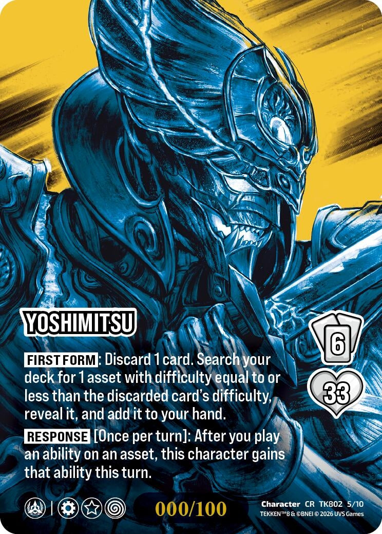 Image for Yoshimitsu (CR) (TK802 5/10) (TEKKEN 8) (TK8) - UniVersus