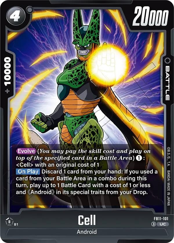Image for Cell - FB11-101 (FB11-101) (Brightness of Hope) (FB11) - Dragon Ball Super: Fusion World