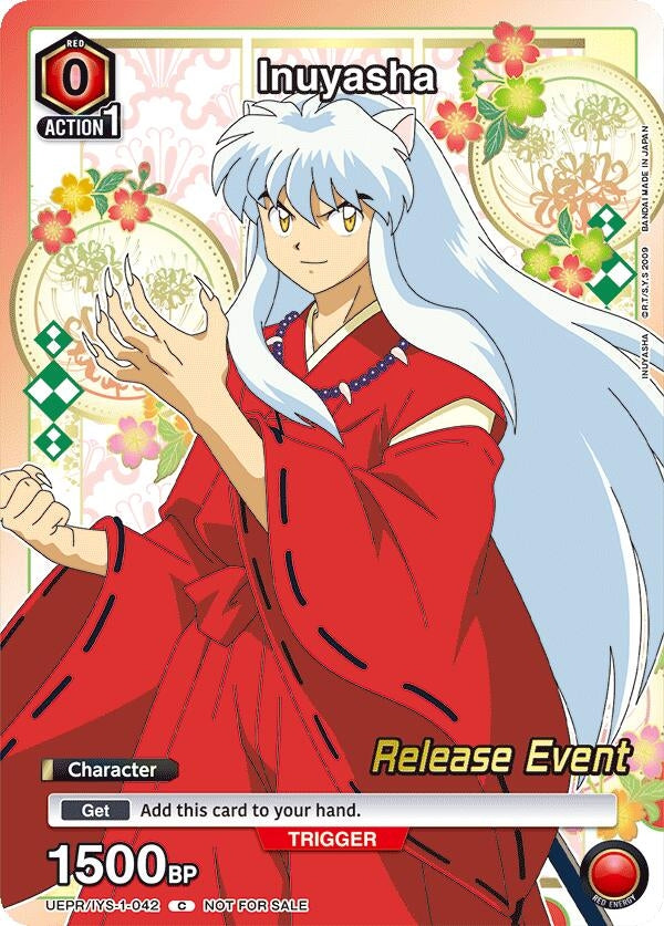 Image for Inuyasha (Release Event Participant) (UEPR/IYS-1-042) (UE23BT: Inuyasha Release Event Cards) (UE23BT_RE) - Union Arena
