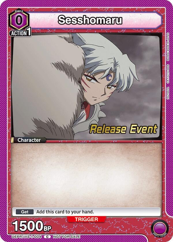 Image for Sesshomaru (004) (UEPR/IYS-1-004) (UE23BT: Inuyasha Release Event Cards) (UE23BT_RE) - Union Arena