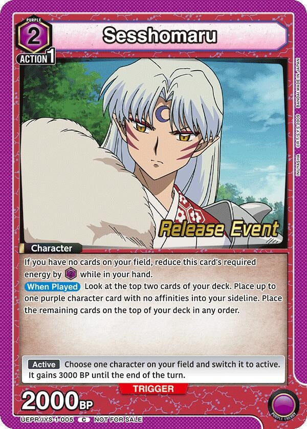 Image for Sesshomaru (005) (UEPR/IYS-1-005) (UE23BT: Inuyasha Release Event Cards) (UE23BT_RE) - Union Arena