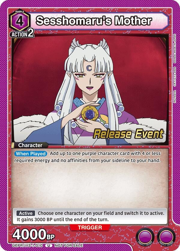 Image for Sesshomaru's Mother (UEPR/IYS-1-010) (UE23BT: Inuyasha Release Event Cards) (UE23BT_RE) - Union Arena