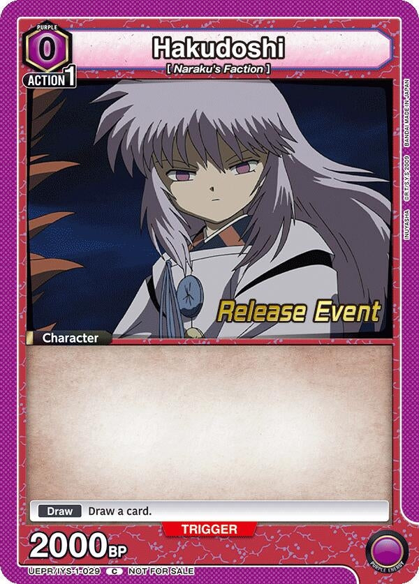 Image for Hakudoshi (UEPR/IYS-1-029) (UE23BT: Inuyasha Release Event Cards) (UE23BT_RE) - Union Arena