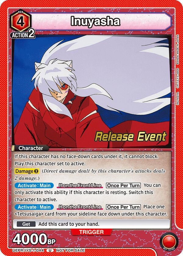 Image for Inuyasha (044) (UEPR/IYS-1-044) (UE23BT: Inuyasha Release Event Cards) (UE23BT_RE) - Union Arena
