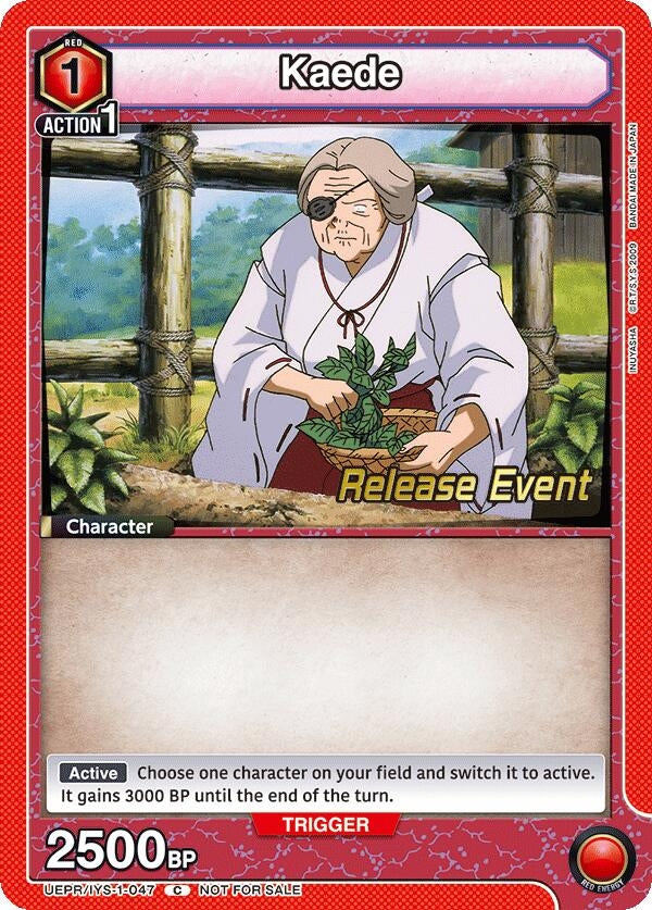 Image for Kaede (UEPR/IYS-1-047) (UE23BT: Inuyasha Release Event Cards) (UE23BT_RE) - Union Arena