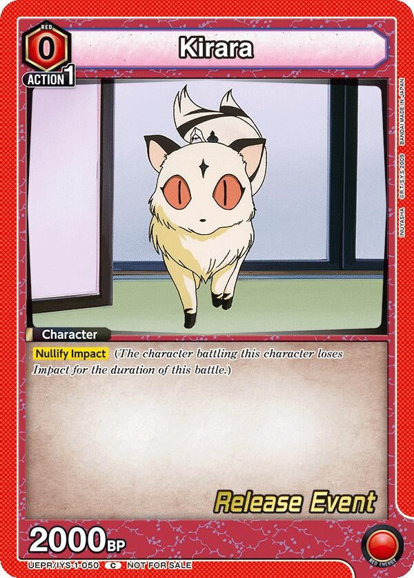 Image for Kirara (UEPR/IYS-1-050) (UE23BT: Inuyasha Release Event Cards) (UE23BT_RE) - Union Arena
