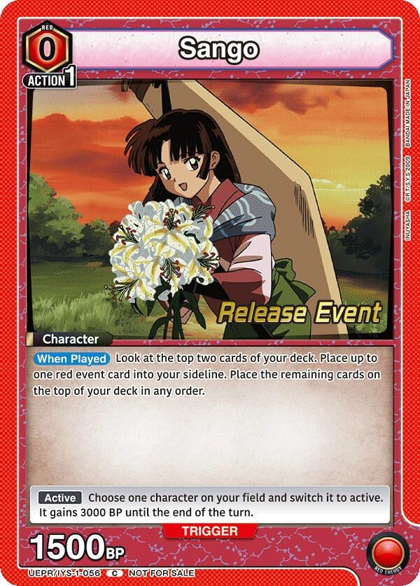 Image for Sango (056) (UEPR/IYS-1-056) (UE23BT: Inuyasha Release Event Cards) (UE23BT_RE) - Union Arena