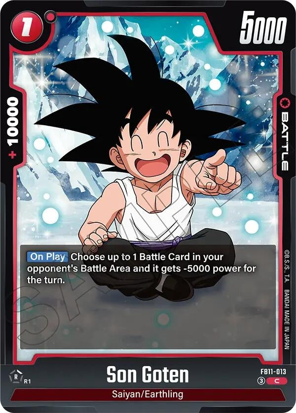 Image for Son Goten - FB11-013 (FB11-013) (Brightness of Hope) (FB11) - Dragon Ball Super: Fusion World