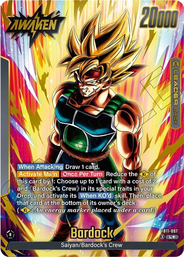 Image for Bardock - FB11-097 (Alternate Art) (FB11-097) (Brightness of Hope) (FB11) - Dragon Ball Super: Fusion World