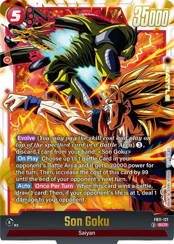 Image for Son Goku - FB11-121 (FB11-121) (Brightness of Hope) (FB11) - Dragon Ball Super: Fusion World