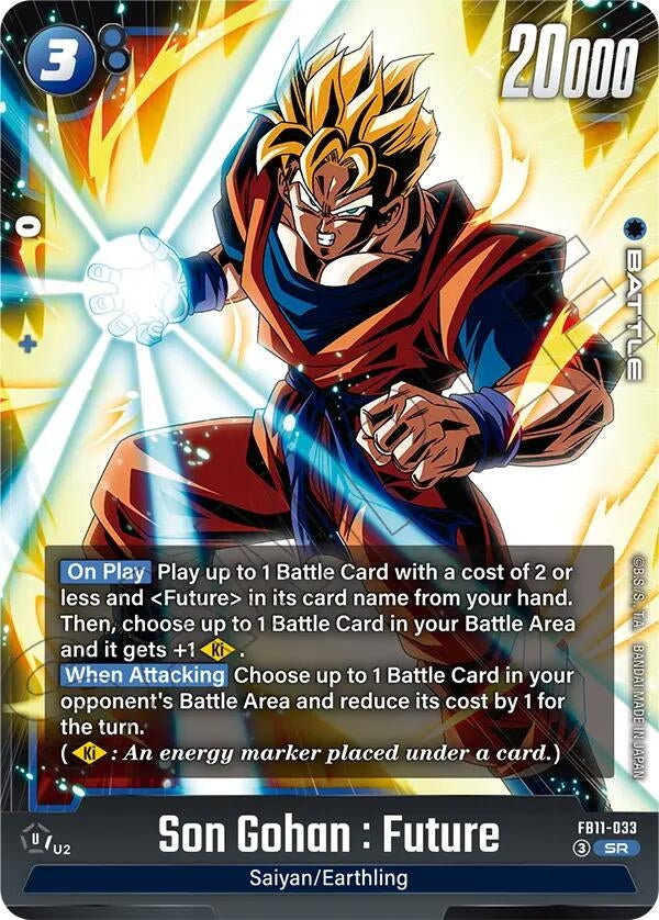 Image for Son Gohan : Future - FB11-033 (FB11-033) (Brightness of Hope) (FB11) - Dragon Ball Super: Fusion World