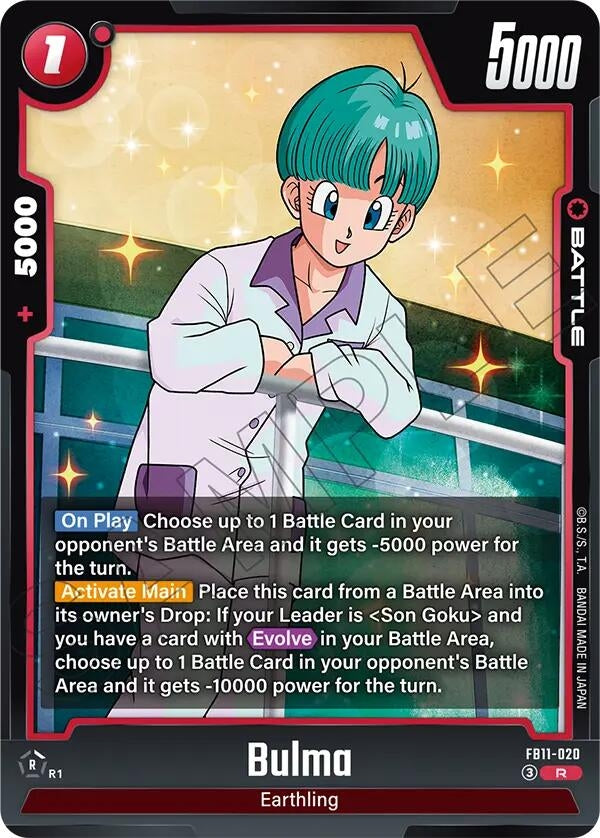 Image for Bulma - FB11-020 (FB11-020) (Brightness of Hope) (FB11) - Dragon Ball Super: Fusion World