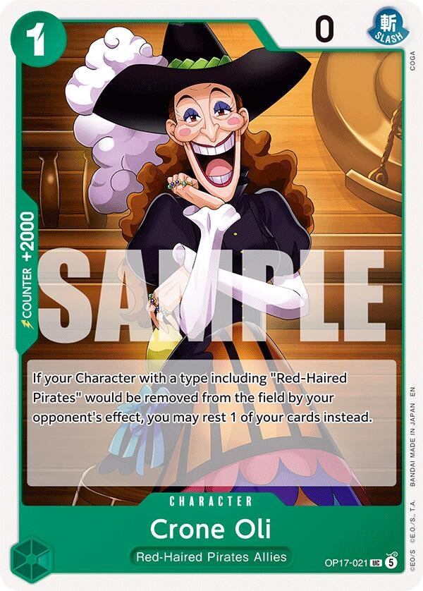 Image for Crone Oil (OP17-021) (The World's Strongest Warriors) (OP17) - One Piece Card Game