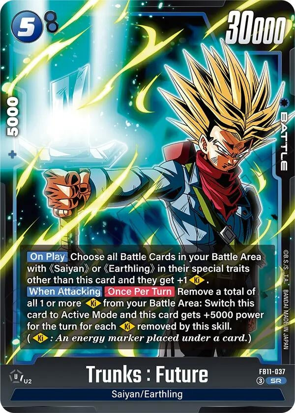 Image for Trunks : Future - FB11-037 (FB11-037) (Brightness of Hope) (FB11) - Dragon Ball Super: Fusion World