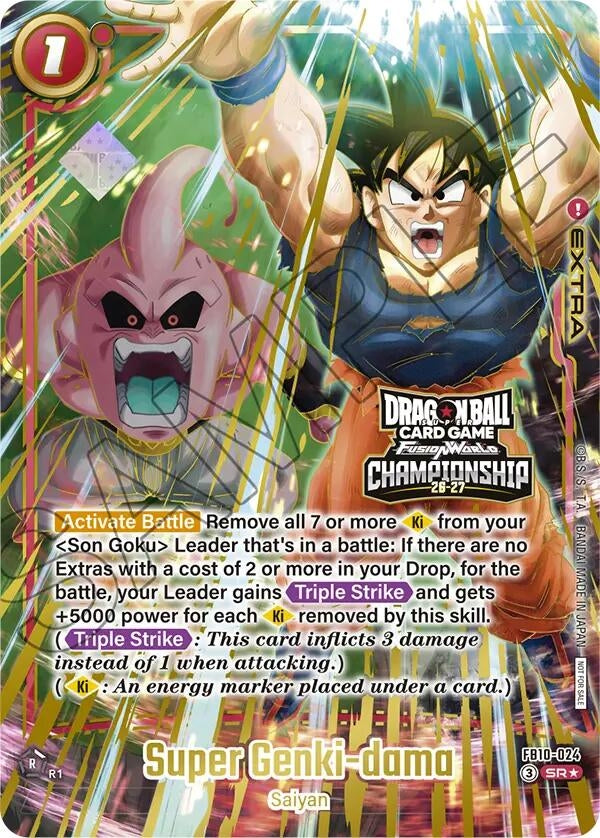 Image for Super Genki-dama (Championship 26-27) (Tournament and Championship Promos) (DBSFW_TPR) - Dragon Ball Super: Fusion World