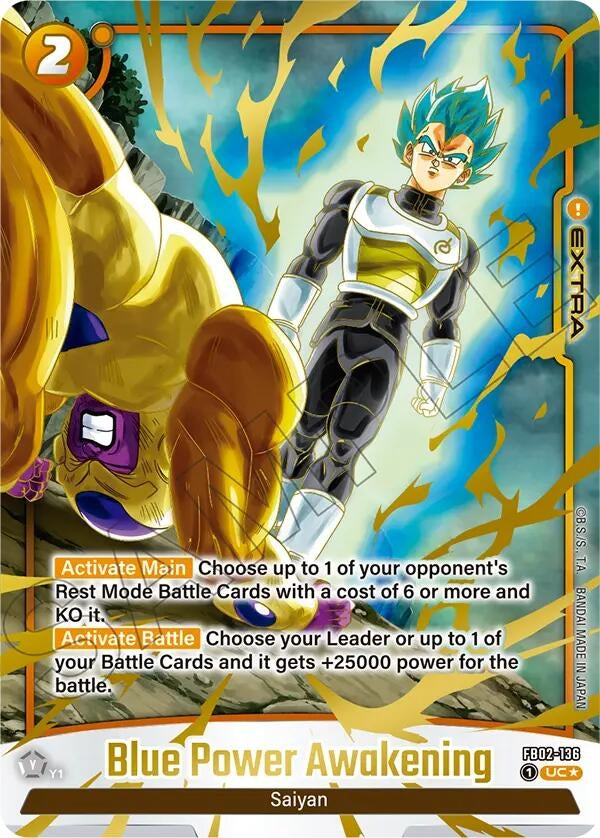 Image for Blue Power Awakening (2nd Anniversary Set) (Fusion World Promotion Cards and Packs) (DBSFW_PR) - Dragon Ball Super: Fusion World