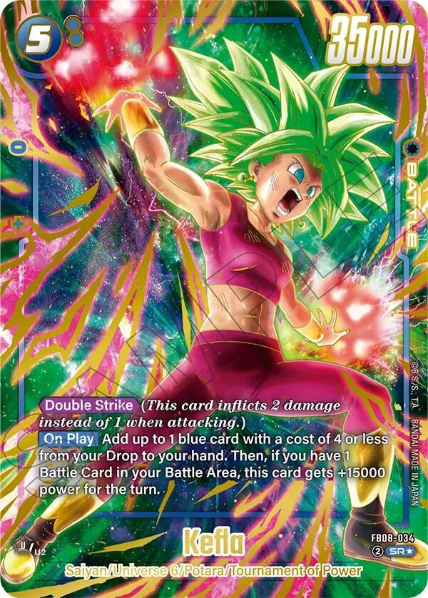 Image for Kefla - FB08-034 (2nd Anniversary Set) (Fusion World Promotion Cards and Packs) (DBSFW_PR) - Dragon Ball Super: Fusion World