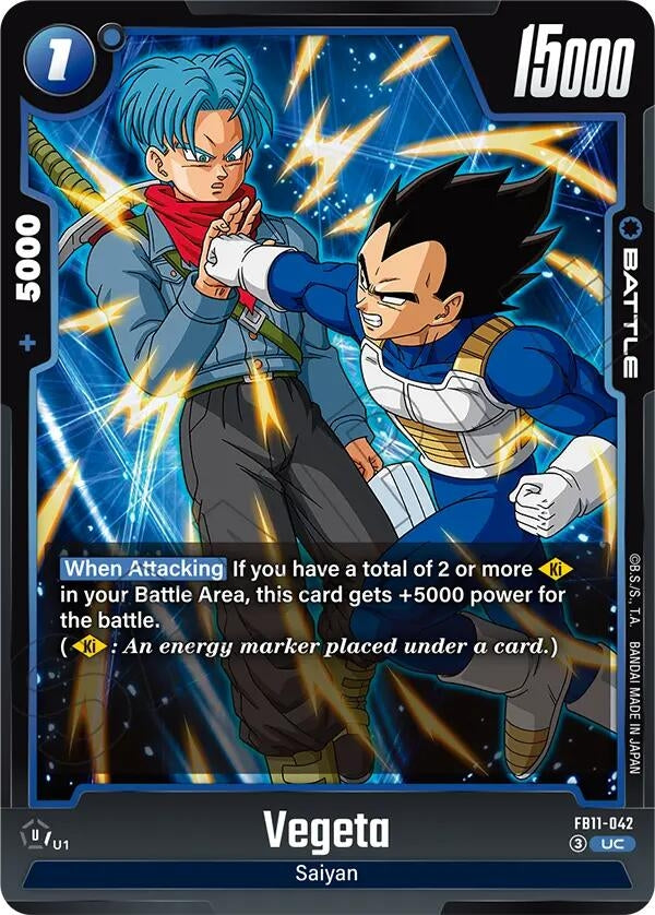 Image for Vegeta - FB11-042 (FB11-042) (Brightness of Hope) (FB11) - Dragon Ball Super: Fusion World