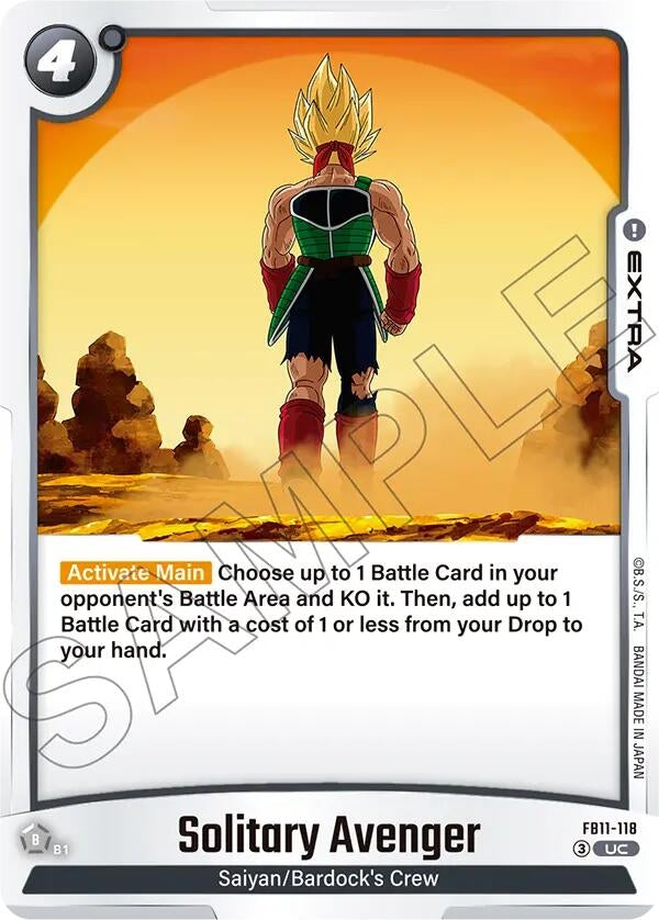 Image for Solitary Avenger (FB11-118) (Brightness of Hope) (FB11) - Dragon Ball Super: Fusion World