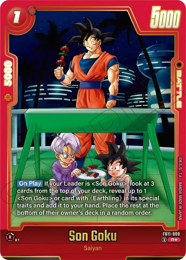 Image for Son Goku - FB11-009 (Alternate Art) (FB11-009) (Brightness of Hope) (FB11) - Dragon Ball Super: Fusion World