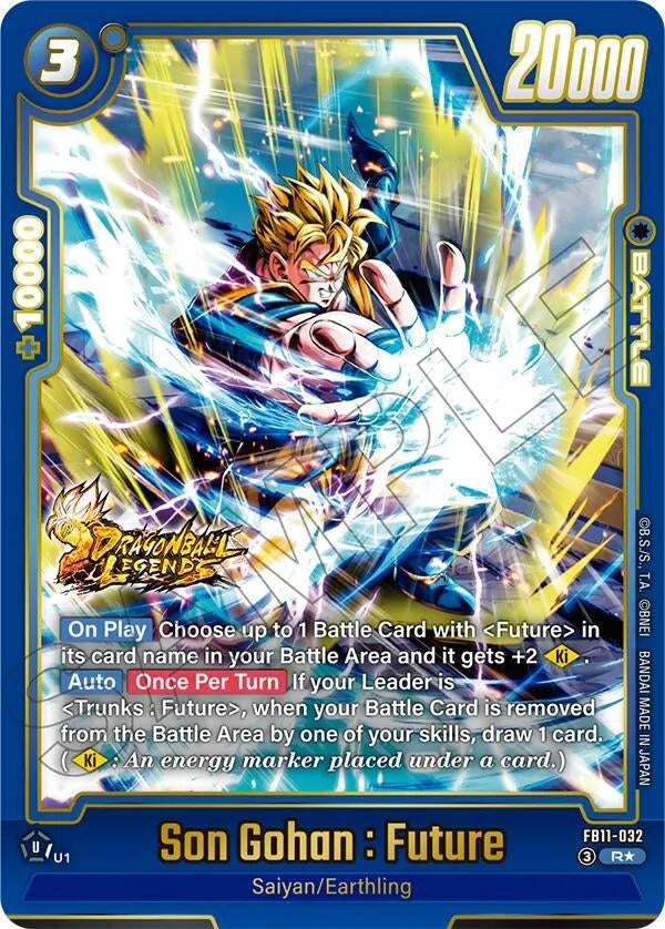 Image for Son Gohan : Future - FB11-032 (Alternate Art) (FB11-032) (Brightness of Hope) (FB11) - Dragon Ball Super: Fusion World