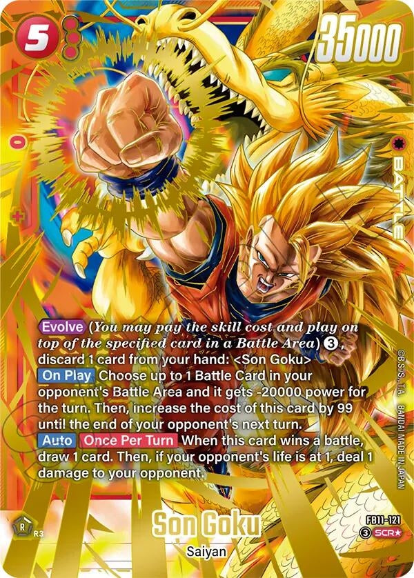 Image for Son Goku - FB11-121 (Alternate Art) (FB11-121) (Brightness of Hope) (FB11) - Dragon Ball Super: Fusion World