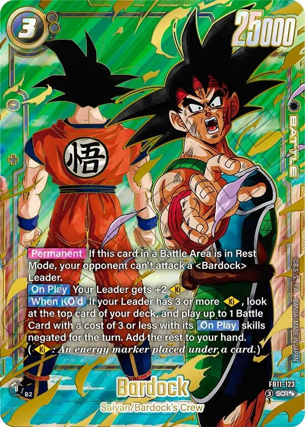 Image for Bardock - FB11-123 (Super Alternate Art) (FB11-123) (Brightness of Hope) (FB11) - Dragon Ball Super: Fusion World