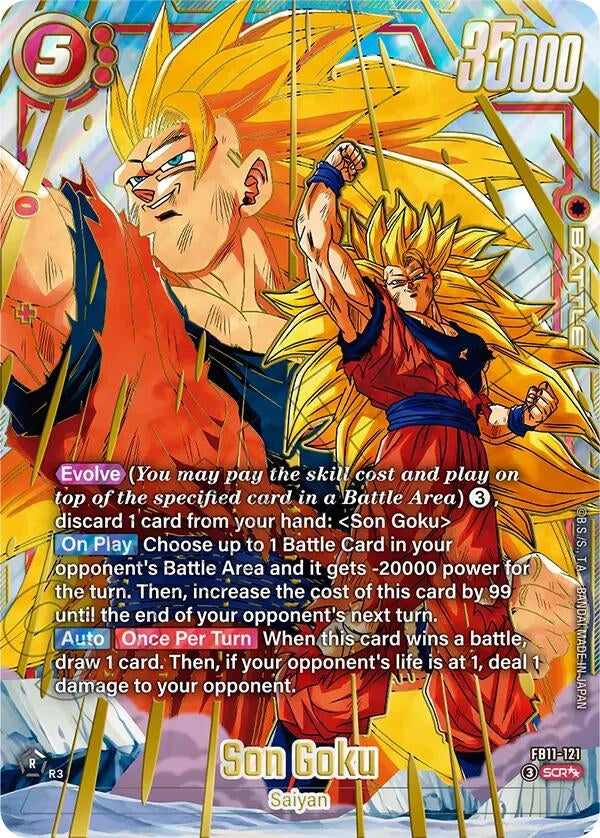 Image for Son Goku - FB11-121 (Super Alternate Art) (FB11-121) (Brightness of Hope) (FB11) - Dragon Ball Super: Fusion World